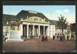AK Leipzig, Internationale Baufachausstellung Mit Sonderausstellungen 1913, Portal An Der Reitzenhainer Strasse  - Tentoonstellingen