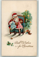 13480111 - Merry Christmas - Spielzeug Teddybaer Kinder Tannenbaum AK - Tentoonstellingen