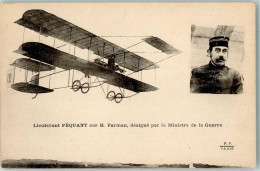 10688511 - Lieutnant Fequant Sur H. Farman - Autres & Non Classés