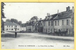 60 - LE FRANC-PORT +++ La Place +++ Carte Animée +++ - Other & Unclassified