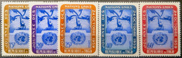 R2253/840 - TOGO - 1959 - NATIONS UNIES - SERIES COMPLETES - N°295 à 299 NEUFS* - Togo (1960-...)