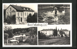 AK Prambachkirchen, Pension Daxberg, Kurhaus Bad Weinberg, Schloss Dachsberg  - Autres & Non Classés