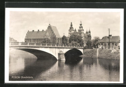 AK Posen / Poznan, Dombrücke  - Posen