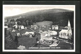 AK Johannisbad I. Riesengebirge, Evang. Kirche  - Tchéquie
