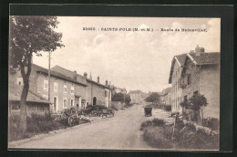 CPA Sainte-Pole, Route De Badonviller  - Otros & Sin Clasificación