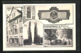 AK Konstanz /Bodensee, Hus-Haus, Hus-Allee  - Konstanz