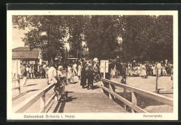 AK Ostseebad Grömitz, Konzertplatz  - Groemitz