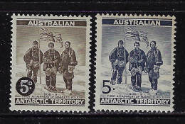 AUSTRALIAN  ANTARCTIC TERRITORY 1957  SCOTT #L1,L6 MNH - Unused Stamps