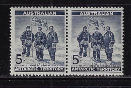 AUSTRALIAN  ANTARCTIC TERRITORY 1957  SCOTT #L6 PAIR MNH - Unused Stamps