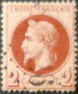 X1246 - FRANCE - NAPOLEON III Lauré N°26B - LGC - 1863-1870 Napoleon III With Laurels