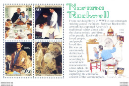 Norman Rockwell 1994. - Blocks & Kleinbögen