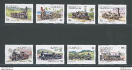 1984 Grenada - Yvert N. 1197-1204 - Vecchie Locomotive - Treni- 8 Valori - MNH** - Andere & Zonder Classificatie