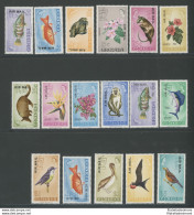 1972 Grenada - Yvert N. 3-19 - Posta Aerea - Soprastampa Air Mail - 17 Valori - MNH** - Sonstige & Ohne Zuordnung