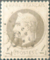 X1247 - FRANCE - NAPOLEON III Lauré N°27B - LGC - 1863-1870 Napoleon III With Laurels