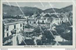 Bu30 Cartolina Arienzo S.felice Piazza Valletta Provincia Di Caserta Campania - Caserta