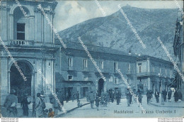 Bu24 Cartolina Maddaloni Piazza Umberto I Provincia Caserta Campania - Caserta