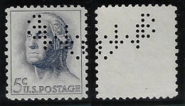USA United States 1938/1982 Stamp With Perfin CMB By Chase Manhattan Bank From New York Lochung Perfore - Perforés