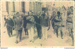 314 Foto Fascismo Salerno Arrivo Del Duce Benito Mussolini Misure 11x18 - Salerno