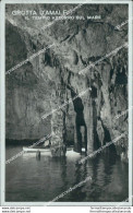 Bf135 Cartolina Grotta D'amalfi Il Tempio Azzurro Sul Mare Provincia Di Salerno - Salerno