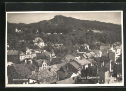 AK Ceskà Kamenice, Ortsansicht Aus Der Vogelschau  - Tsjechië