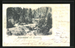 AK Bad Teinach - Zavelstein, Teinachthal Mit Blick Zur Ruine  - Bad Teinach