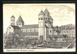 AK Maria Laach, Blick Zur Abteikirche  - Autres & Non Classés