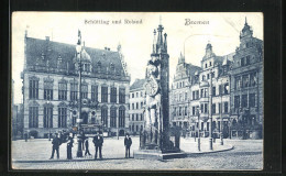 AK Bremen, Schütting Und Roland  - Bremen