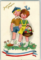 39623211 - Kin Der Eier Fahne Frankreich - Easter