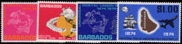 Barbados 1974 UPU Unmounted Mint. - Barbades (1966-...)