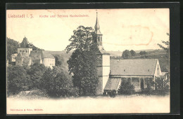 AK Liebstadt I. S., Kirche Und Schloss Kuckuckstein  - Liebstadt