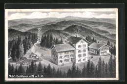 AK Badenweiler / Schwarzwald, Hotel Hochblauen  - Badenweiler