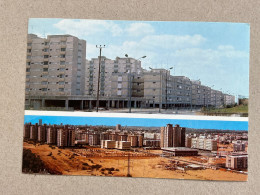 GEOGRAPHY POSTCARD BY PALPHOT -,NEW NEIGHBORHOOD OF HOLON (DOWN) AND BAT YAM (UP). ISRAEL - Israel