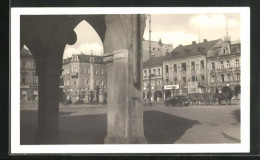 AK Rumburg / Rumburk, Marktplatz  - Tsjechië