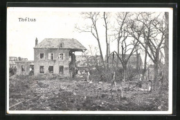 CPA Thélus, Maisons En Ruines  - Other & Unclassified