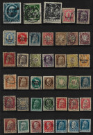 Germany Deutschland Bavaria Bayern 40 Stamp With Perfin Briefmarke Lochung Timbre Perfore - Ohne Zuordnung