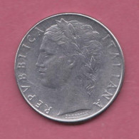 Italia, 1979- 100 Lire ( Large Type)- Acmonital- Obverse Allegory Of Italian Repubblic. Reverse Goddess Minerva - 100 Lire