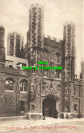 R583943 Cambridge. St. John College. Entrance Gate. F. Frith. Series No. 60850 - World