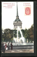 AK St. Pétersbourg, Jardin D'Alexandre Et L'Amirauté  - Russie