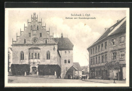 AK Sulzbach / Opf., Rathaus Mit Rosenbergstrasse  - Sulzbach-Rosenberg