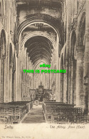 R583981 Selby. The Abbey. Nave. East. Wrench Series No. 6150 - World