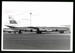 Fotografie Flugzeug Boeing 707, Passagierflugzeugder Kuwait Airlines, Kennung G-AZWA  - Luftfahrt