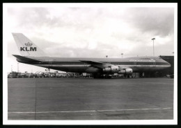 Fotografie Flugzeug Boeing 747 Jumbojet, Passagierflugzeugder KLM, Kennung PH-BUE  - Aviation