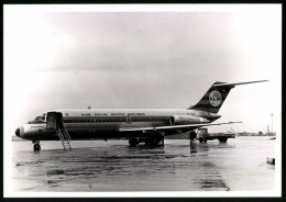 Fotografie Flugzeug Douglas DC-9, Passagierflugzeug Der KLM, Kennung PH-DNA  - Luftfahrt