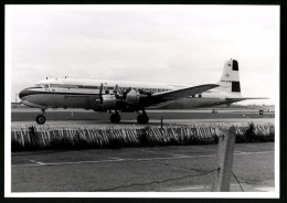 Fotografie Flugzeug Douglas DC-7, Passagierflugzeug Der KLM, Kennung PH-DFB  - Aviation