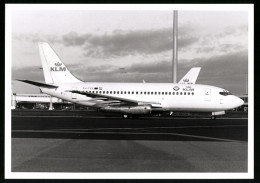 Fotografie Flugzeug Boeing 737, Passagierflugzeug Der KLM, Kennung PH-TVX  - Luftfahrt