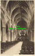 R583992 Exeter. Cathedral Nave. Photochrom. E. And K. Shapland - Wereld