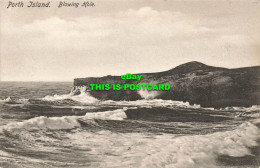 R584241 Porth Island. Blowing Hole. Friths Series - World