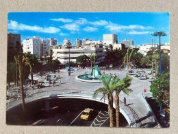 GEOGRAPHICAL POSTCARD - TEL AVIV, DIZENGOFF SQUARE ISRAEL 1978 - Israel