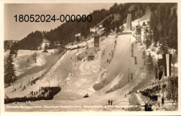 Olympiaschanze Garmisch Partenkirchen, 1936. Cpsm N&B . (scan Recto-verso) - Garmisch-Partenkirchen