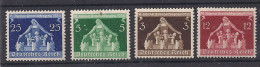 GERMANIA REICH TERZO REICH 1936 CONGRESSO INTERNAZIONALE DELLA MUNICIPALITA'  UNIF. 573-576 MLH VF - Neufs